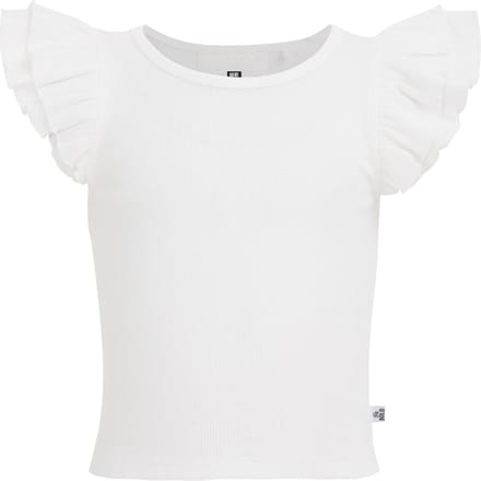 WE Fashion Meisjes cropped top met ruches