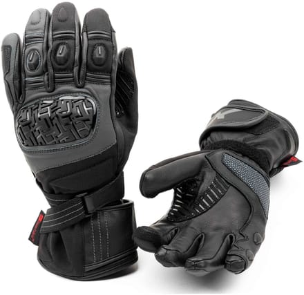 DXR Motorhandschoenen - Winterbries - Zwart - S