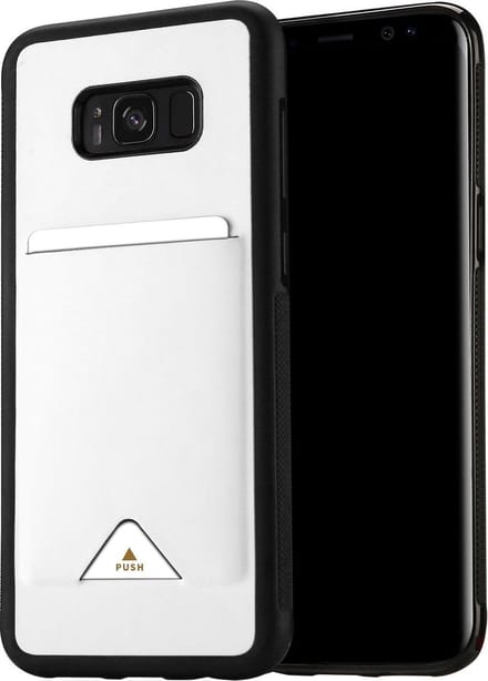 Dux Ducis - Samsung Galaxy S8 Plus hoesje - Pocard Series - Back Cover - Wit