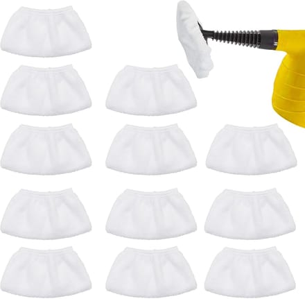 12 x microvezeldoek voor Kärcher stoomreiniger SC2 SC3 SC4 SC5