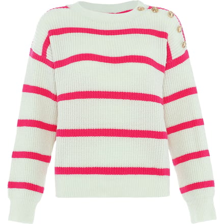 Faina Jumper Dames gebroken wit roze