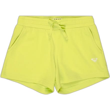 Roxy Surf Feeling Terry Korte Sportbroek Groen,Geel 8 Years Meisje