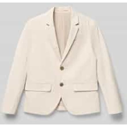 regular fit blazer van mix van katoen en linnen model 'MARTIN'