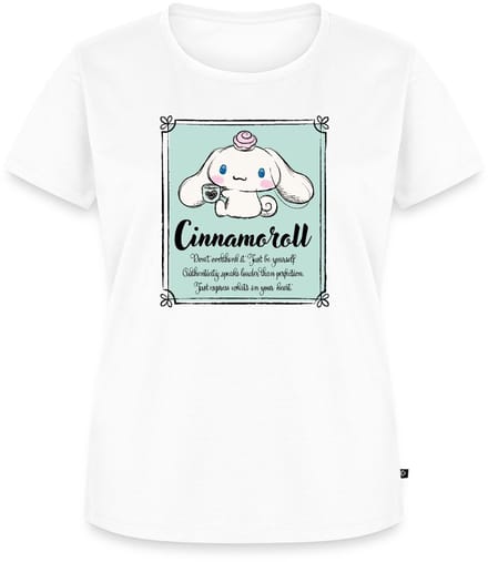 Cinnamoroll Don't Overthink It. Just Be Yourself Premium T Shirt Dames