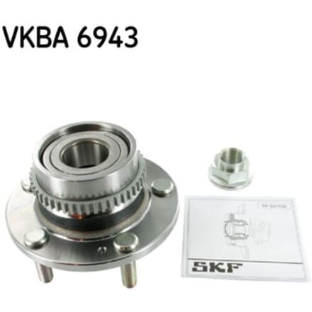 Wiellagerset met naaf SKF VKBA 6943