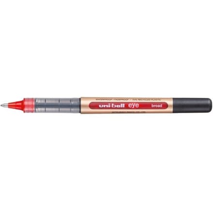 Rollerpen Uni-ball Eye eco 150E breed rood