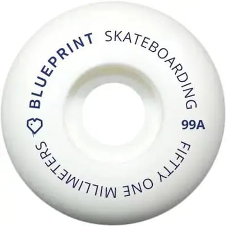 Skateboard wiel Blueprint Mini Heart (x4)