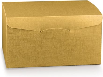Geschenkdoos karton GOUD, 44x34x37cm (20 stuks)