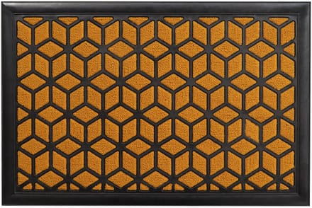 Luance Deurmat - Long Island - mosterd geel - rubber / kunststof - rechthoekig - 40 x 60 cm