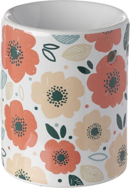 Geurbrander - Oliebrander - Waxbrander / keramisch Botanisch 01