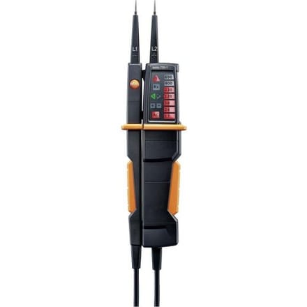 testo 750-1 Tweepolige spanningstester CAT IV 600 V, CAT III 1000 V LED, LCD