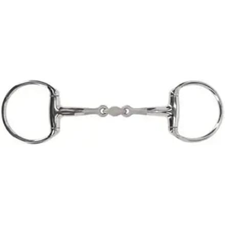 QHP Bustrens Dubbel Gebroken Anatomisch 14 mm Sandblasted - 12,5