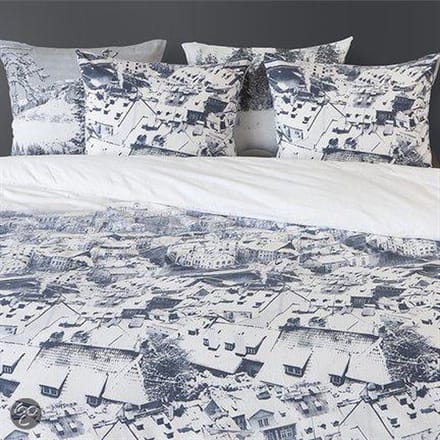 Refined Jackson Flanel Dekbedovertrek - Lits-jumeaux - 240x200/220 cm - Grijs