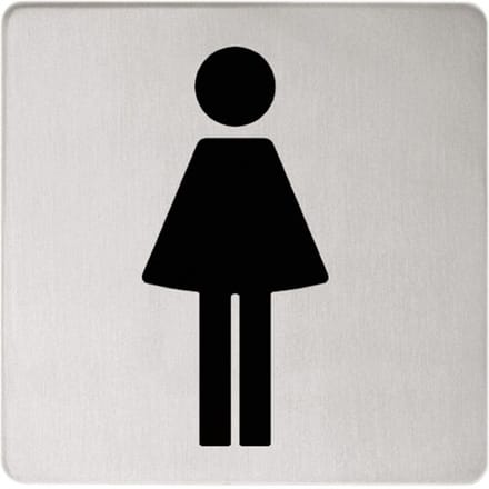 Keuco Plan door sign symbol ladies 14966010000