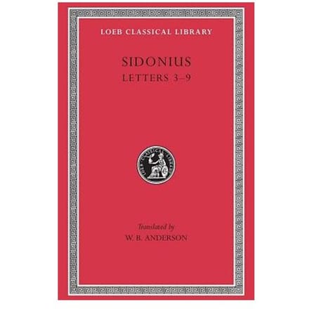 Poems And Letters - Sidonius
