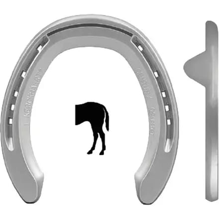 Fer à cheval achter met 2 aluminium pinnen Kerckhaert Century Support