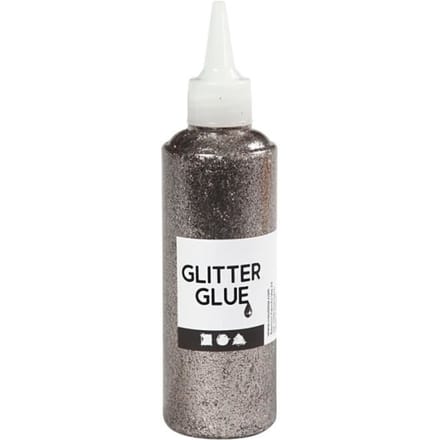 Creativ Company Glitter Glue Silver 118ml