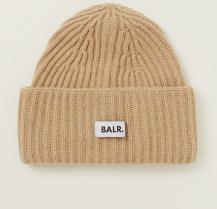 BALR. Loulou muts in wolblend - Kleur Beige - One Size