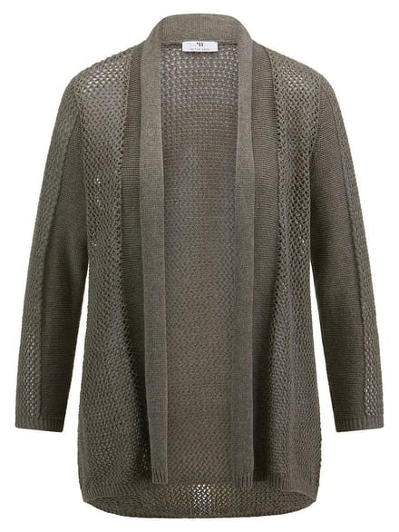 Vest 3/4-mouwen Van Peter Hahn beige
