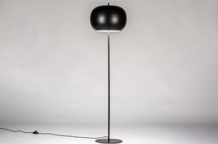 Lumidora Vloerlamp 73813 - SNOOPY - 2 Lichts - E27 - Zwart - Metaal - ⌀ 40 cm