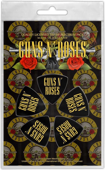 Guns N' Roses - Logo Plectrum - Zwart