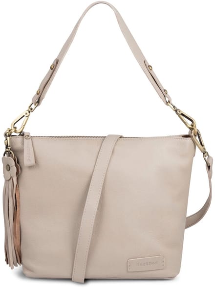 Bag2Bag Leren Schoudertas Dames Minto Taupe