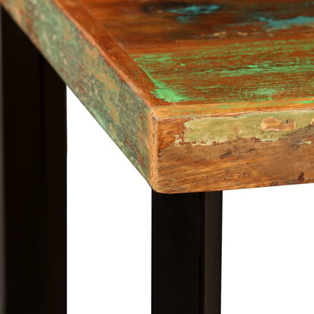 vidaXL - Bartafel - 60x60x107 - cm - massief - gerecycled - hout