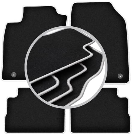 CARLUX-SILVER automatten voor: Opel Vectra C liftback, hatchback, sedan (2002-2008)