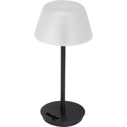 Hübsch draagbare lamp Salon zwart