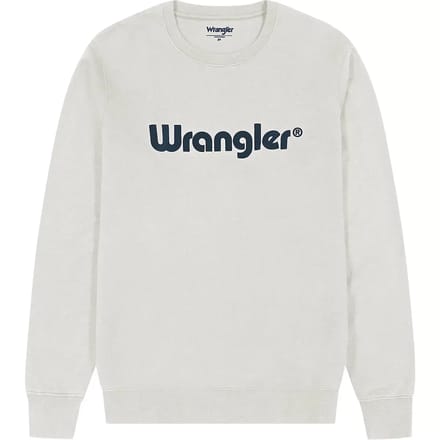 Sweater met logo ronde hals Wrangler