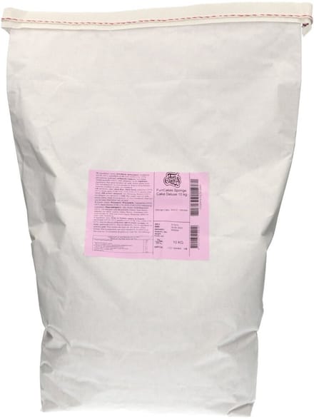 FunCakes Bakmix voor Biscuit Deluxe - 10kg - Luchtige Taartbodem - Mix voor Biscuit