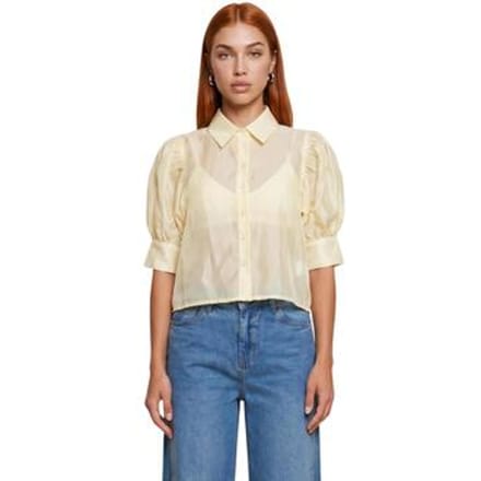 Overhemd I Am Camicia Cotone Maniche Balloon 25621
