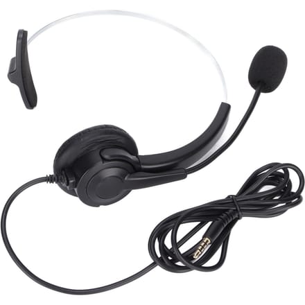 USB Headset 3.5mm Computerhoofdtelefoon met Microfoon Ruisonderdrukking voor Laptop PC Mobiele Telefoon