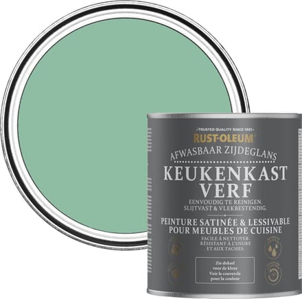 Rust-Oleum Groen Keukenkastverf Zijdeglans - Wanderlust 750ml
