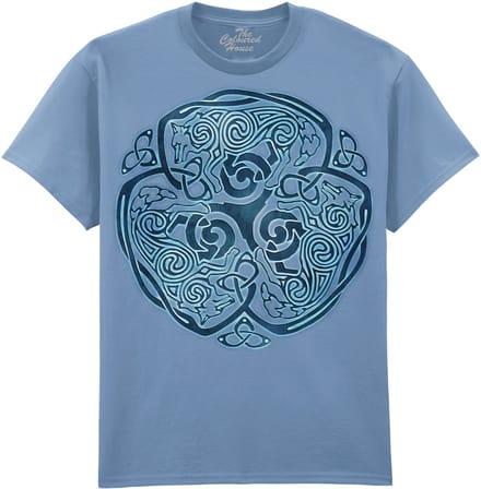 Wolf Symbol The Coloured House T-shirt M