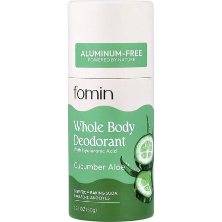 Fomin, Déodorant Corps Entier, Concombre Aloès, 50g (1,76 oz) white