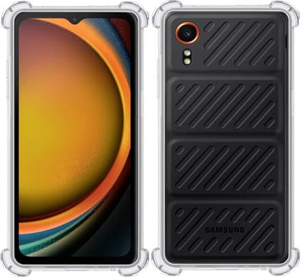 TechNow Hoesje geschikt voor Samsung Galaxy Xcover 7 Pro Hoesje Screenprotector - Extreme Shock Case – Case Transparant