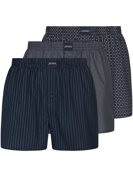 Jockey Geweven boxershorts Boxer Woven Set van 3