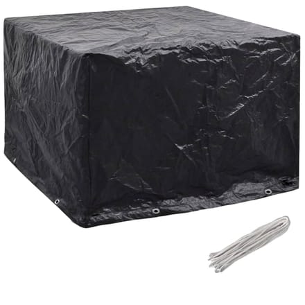 vidaXL - Tuinmeubelhoezen - 2 - st - 8 - ogen - 122x112x98 - cm