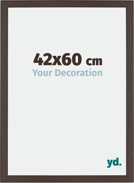 Your Decoration - Fotolijst 42x60 cm - MDF - Eiken Donker - Mura