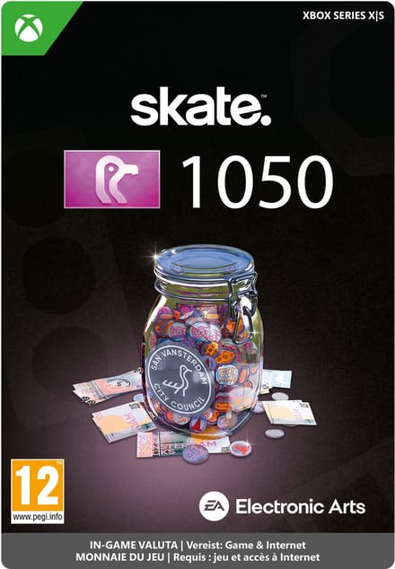 Skate: 1050 SV Bucks - Xbox Series X|S - Currency