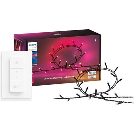 Philips Hue Festavia Lichtsnoer - 20 meter - 250 LEDs + Philips Hue Dimmer