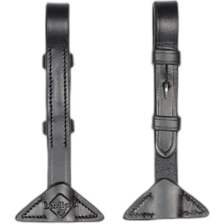 LeMieux Ergo Grip Rubber Teugels Full Zwart