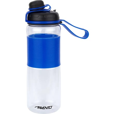 Avento Drinkfles Twisted - 0.6 Liter - Kobalt/Zwart/Transparant - 0,60 L