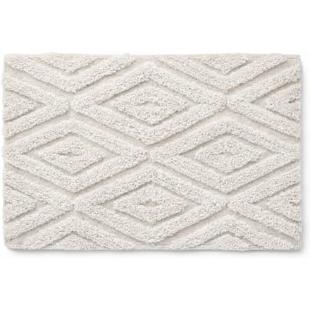 Casa di Elturo Badmat katoen boho squares /wit – 50 x 80 cm