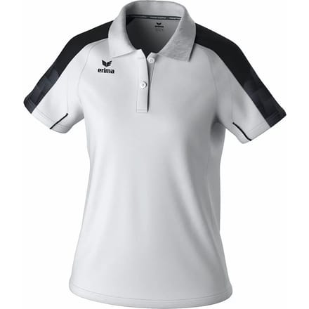 Erima Evo Star Polo Dames - Wit / Zwart | Maat: 40