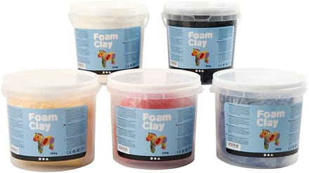 Foam Clay® primaire kleuren Inclusief Color school instructies 5x560gr
