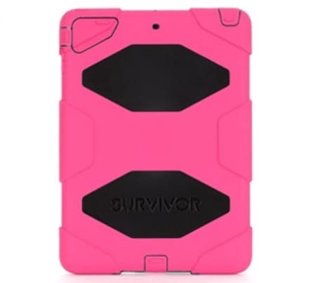 Griffin Survivor All-Terrain hardcase iPad Air 1 roze