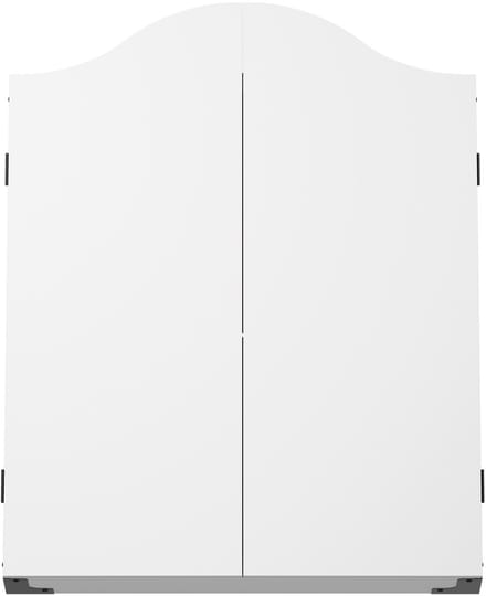 KOTO - Dartbordkast - Effen Wit (63 cm x 49 cm x 8 -5 cm) - 2 Whiteboard Scoreborden