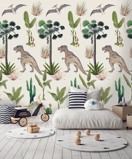 INGK Kinderbehang - Dino Parc, Green